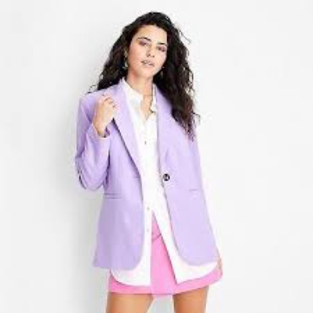 Future Collective Target lavender blazer XL - NWT
